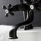 Kingston Brass KS228ORB Deck Mount Clawfoot Tub Faucet with Hand Shower, Oil Rubbed Bronze KS228ORB - alternate 2